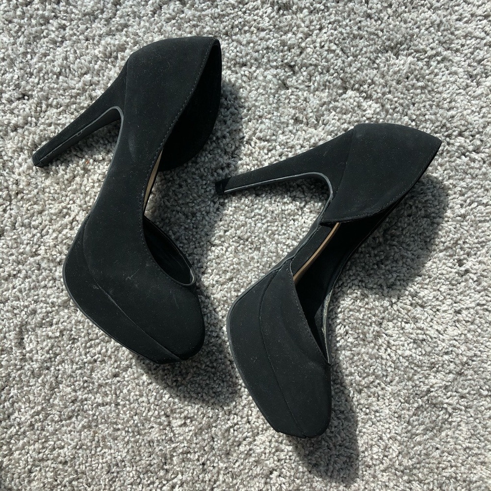 Black Madden Girl Heel Pumps